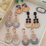 Mosaic Drop Earrings view 4