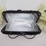 Black Rhinestone Clutch view 5