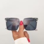 Trendy Crystal Sunglasses view 3