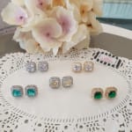 Sparkle Stud Earrings view 1