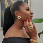 Eagle Eye Earrings view 3