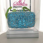 Colourful Crystal Clutch view 2