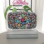 Colourful Crystal Clutch view 1