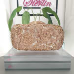Rose Crystal Clutch view 4