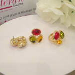 2Piece Multi Colour Gold Set view 3