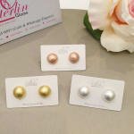 Plain Metal Earrings view 1