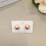 Plain Metal Earrings view 2