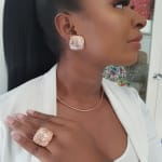Hive Earring & Ring Set view 3