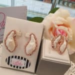 Enamel Earring and Ring Set view 2