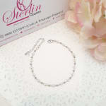 Pearl Single Anklet view 3