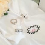Silver Stone Ring view 1