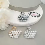 Swan Pearl Brooch view 1