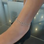 Twin Layer Anklets view 2
