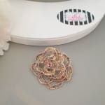 Stone Flower Brooch view 3