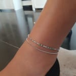 Stone Layered Anklets view 3
