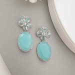 Stone Bud Earrings view 3