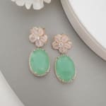 Stone Bud Earrings view 2