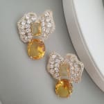 Winged Stone Earrings view 1