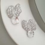 Winged Stone Earrings view 3