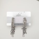 Shimmer Loop Earrings view 3