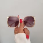 Crystal Frame Sunglasses view 13