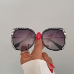 Crystal Frame Sunglasses view 11