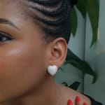 Heart Earring view 2