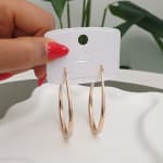 Rosegold Multi Earring view 2