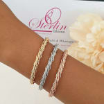 Twisted Knot Bangle view 1