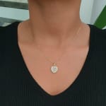 Silver Heart Necklace view 1