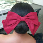 Stoned Bow Hair Clip view 1