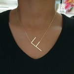 Gold Icon Necklace view 1