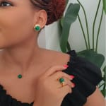 Gold Emerald Ring view 4