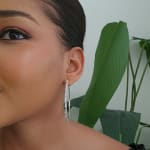 Peak Loop Earring view 1
