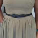 Adjustable Leather Belt view 3