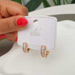 Stoned Earring view 3