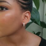 Stoned Earring view 4