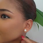 Pearl Stud Earring view 1