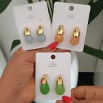 Twin Colour Earring view 1