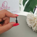Black Silver Band Ring view 1