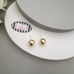Gloss Ball Earring view 3