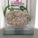 Gold Stone Clutch view 1