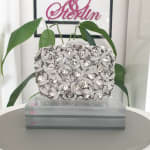 Stone Silver Clutch view 1