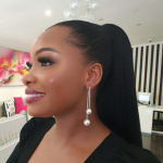 Double Pearl Drop Earring view 2