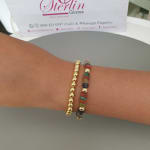 Elasticated Bead Bracelet view 2