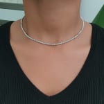 Sparkling Tornado Necklace view 2