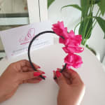 Double Petal Pearl Alice Band view 7