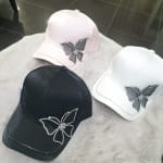 Butterfly Face Cap view 1