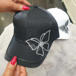 Butterfly Face Cap view 2