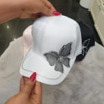 Butterfly Face Cap view 4